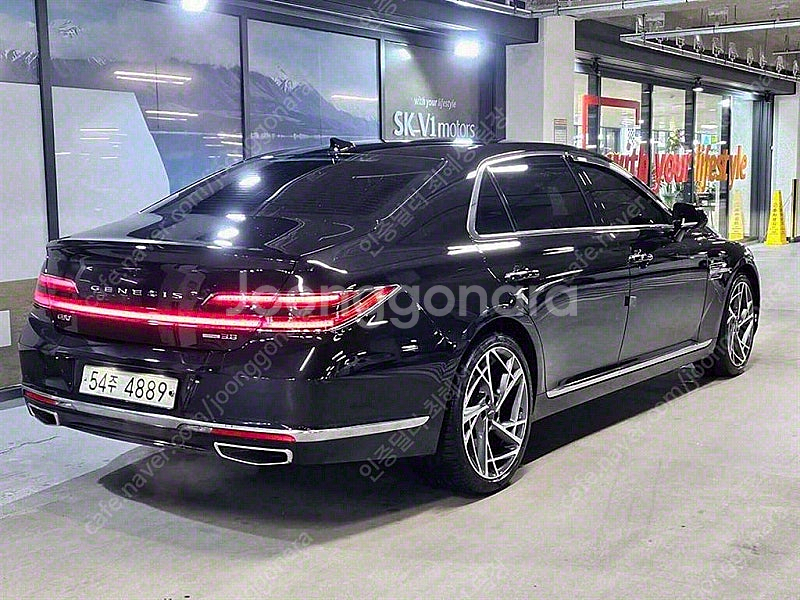 제네시스 G90 중고차 가격 제네시스 중고 검정색 20...--4
