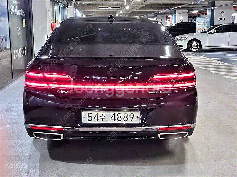 제네시스 G90 중고차 가격 제네시스 중고 검정색 20...--5