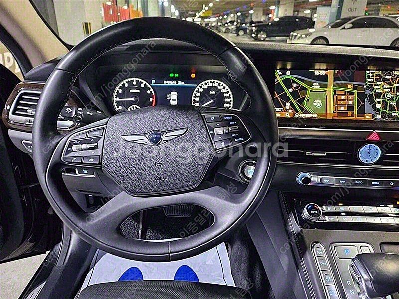 제네시스 G90 중고차 가격 제네시스 중고 검정색 20...--9