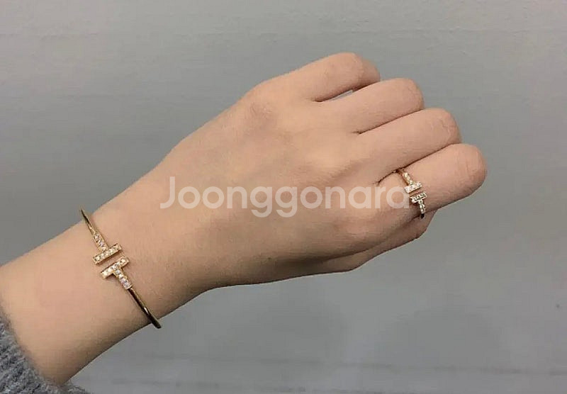 티파니앤코t다이아몬드와이어링--1