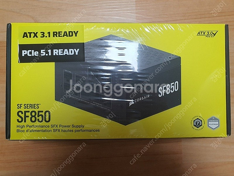 커세어 corsair sf850 atx3.1 미개봉 판...--0