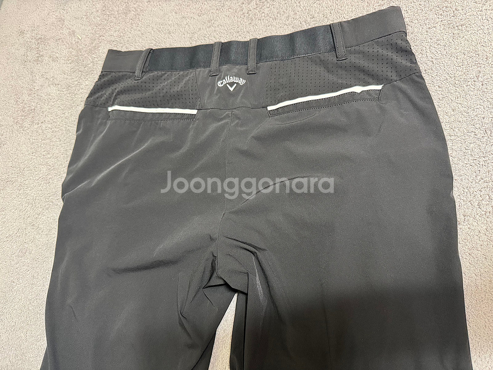 여29-30 waac왁 블랙스트레치 골프바지 / 캘러웨...--8