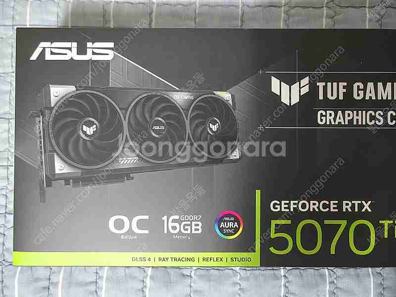 ASUS 5070 Ti 터프 대원씨티에스 팝니다.--0