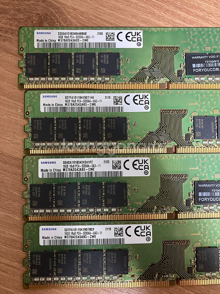 삼성전자 DDR4-3200 16gb x4 64gb--1
