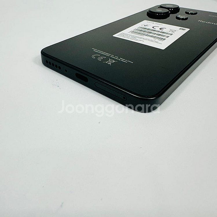 레드미노트13] 홍미 레드미노트13 256G 블랙색상 ...--4