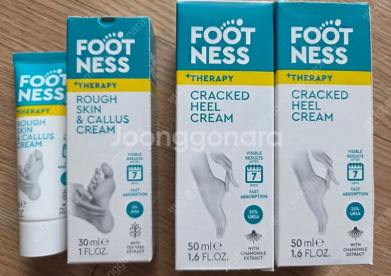 풋네스 발뒤꿈치 굳은살 크림 일괄 택포4--0