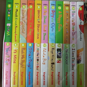 잉글리시에그 스텝2 , 스텝3 오디오CD