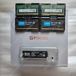 미니PC 끝판왕 GMKtec GMK K8 PLUS 8845HS 마이크론 DDR5 32GB, NVME 1TB SSD 미개봉 새제품 윈도우11 PRO 완본체 미개봉 새제품 전부 미개