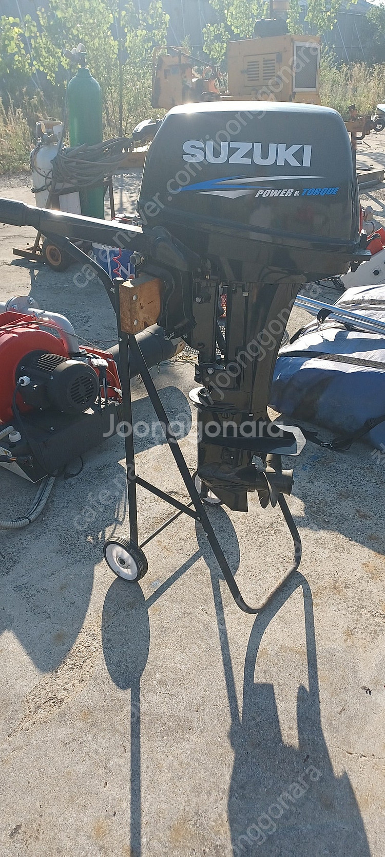 보트 고무보트 선외기 스즈키 15마력--1