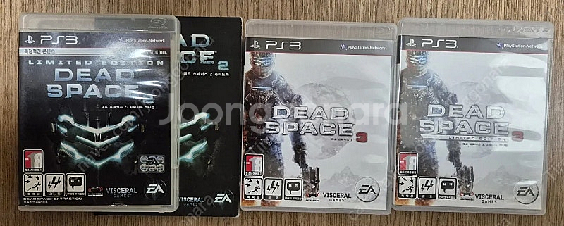 플스3(PS3) 데드스페이스 3종 일괄 판매합니다.--0
