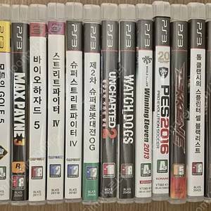 플스3(PS3) CD 21종 일괄 팝니다.(10만원)