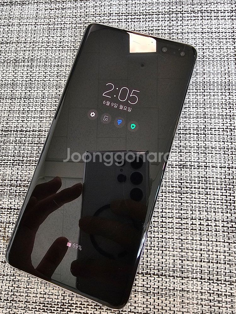 (서브용폰) 갤럭시 S105G 256G 블랙 20년 3...--6