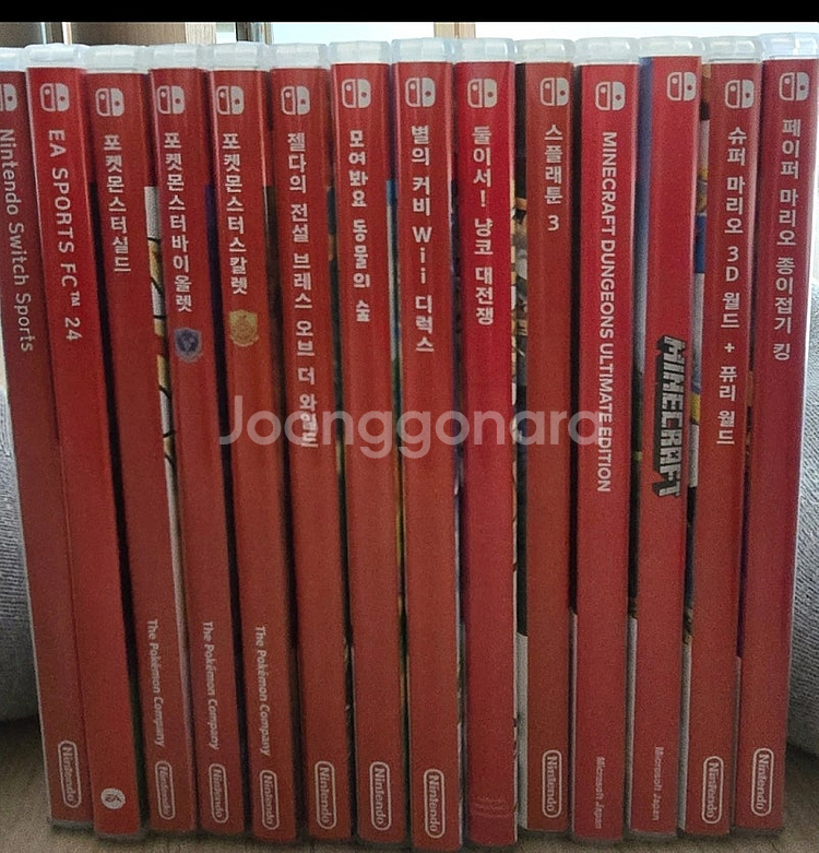 닌텐도 스위치 게임칩 모음 팝니다--2