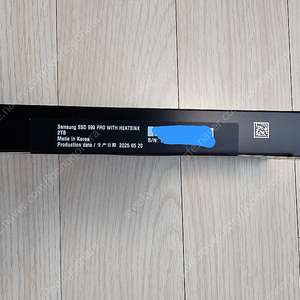 (미개봉) 삼성990pro 2TB 히트싱크