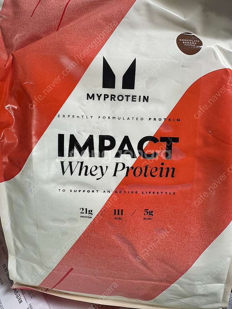 마이프로틴 임팩트웨이 초콜릿바나나 2.5kg 미개봉팝니다--0