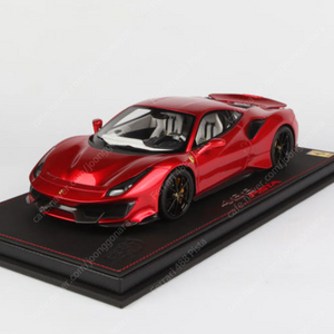 [구매] 1:18 BBR Ferrari 488 Pista / 메탈릭레드 실내 화이트 / 메탈릭레드,블랙카본 구해봅니다 사진 참고!