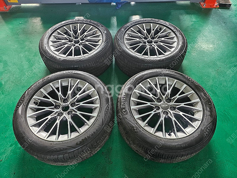 (판매) 제네시스 G80 RG3 18인치 휠타이어 한대...--0