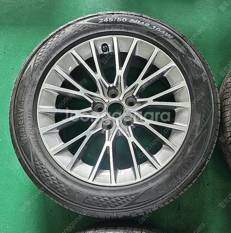 (판매) 제네시스 G80 RG3 18인치 휠타이어 한대...--5