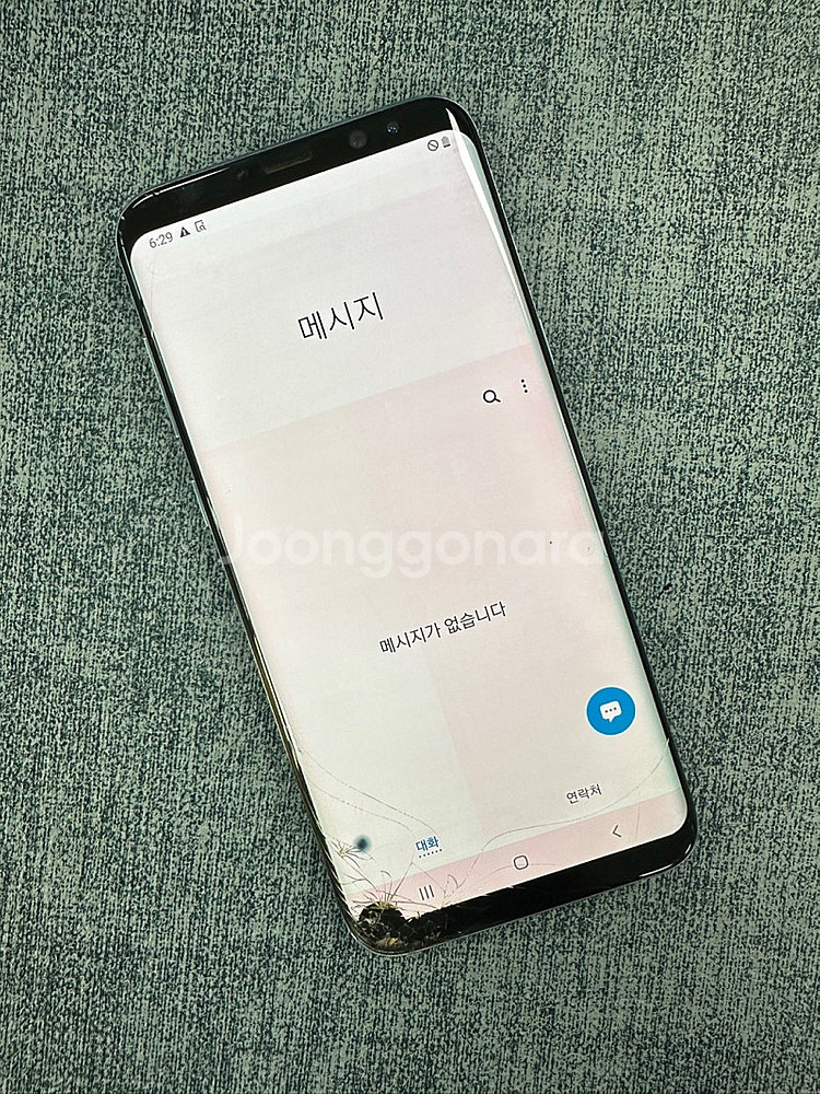 갤럭시S8+ 64기가 블루 액정파손 기능정상 게임용폰 ...--3