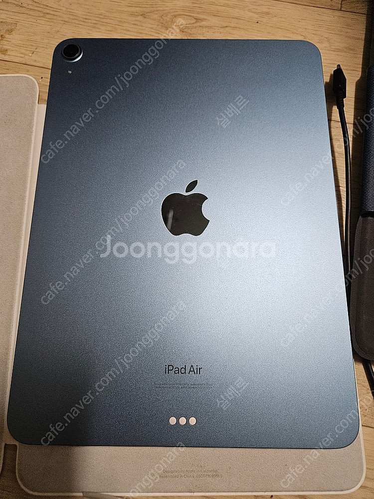 (리퍼)아이패드 에어5세대 와이파이 블루 + 키보드케이스--0