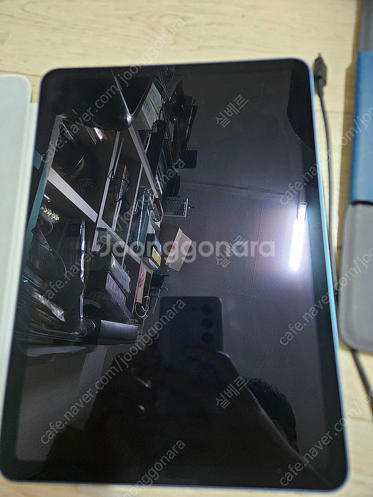 (리퍼)아이패드 에어5세대 와이파이 블루 + 키보드케이스--1