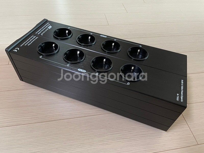 알루미늄 8구 오디오 멀티탭 비아블루 X-60 SILV...--2