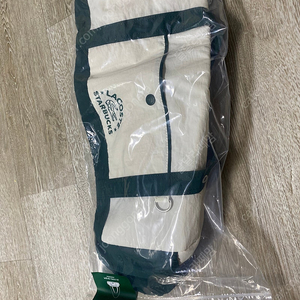 스벅 멀티플백 라코스테 콜라보 그린