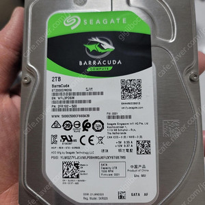 Seagate 2TB HDD 하드디스크