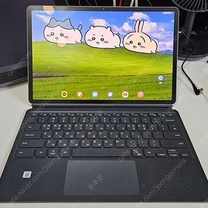 갤럭시탭s7+ 플러스 256gb 5g 셀룰러+키보드케이스 판매합니다