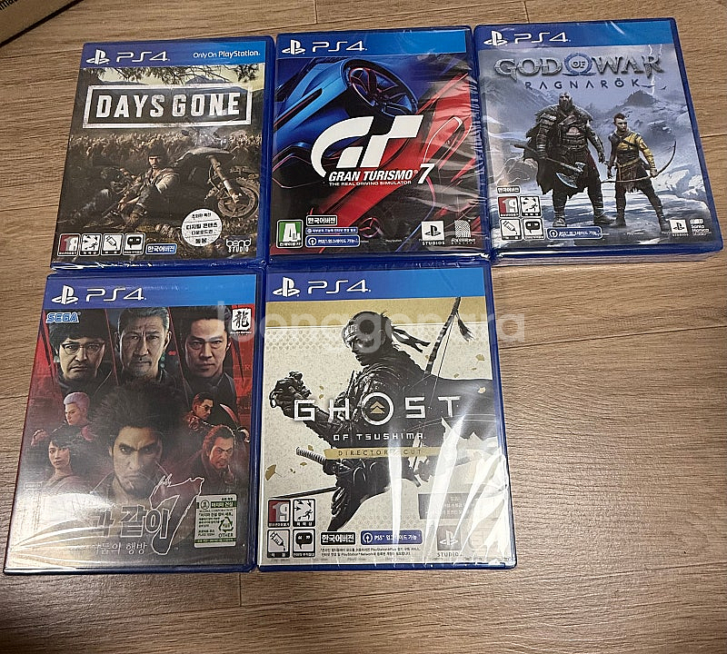 Ps4 플스 게임 타이틀 새제품 팝니다--0