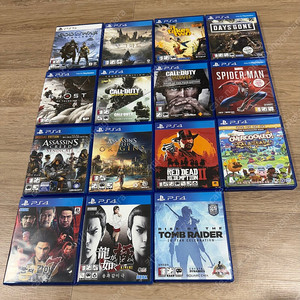 Ps4/ps5 플스 게임 타이틀 팝니다