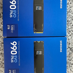 삼성SSD 990 EVO PLUS 2TB (미개봉)