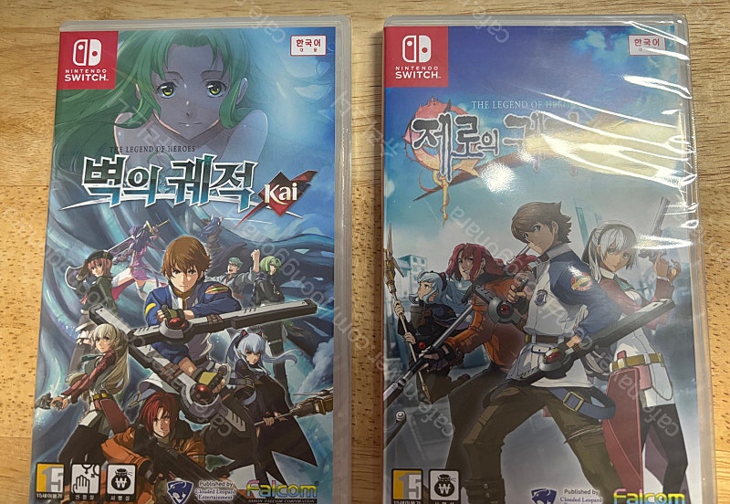 스위치 제로의궤적,벽의궤적 미개봉 영궤 벽궤