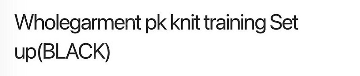 [라피나토 에뚜알 / 볼란테] 홀가먼트 PK 니트 트레...--1