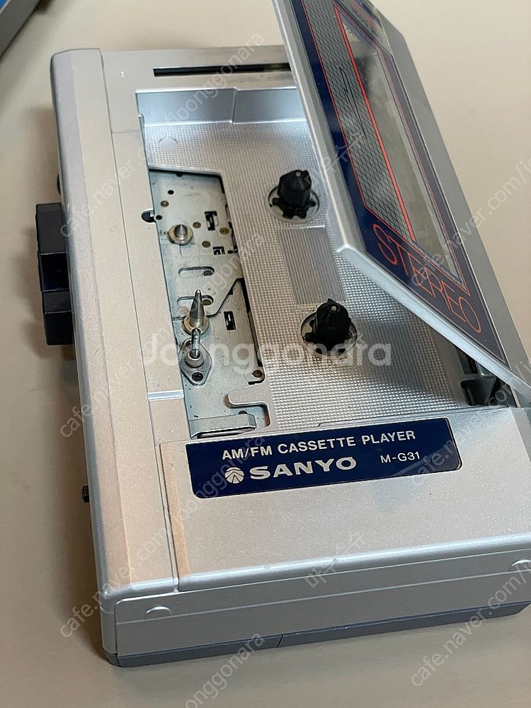 SANYO 워크맨 정상작동 M-G31 카세트플레이어--7