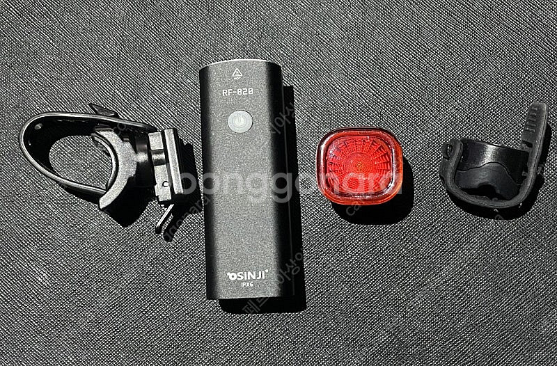 자전거 전조등+후미등 라이트 세트로 팝니다.--1