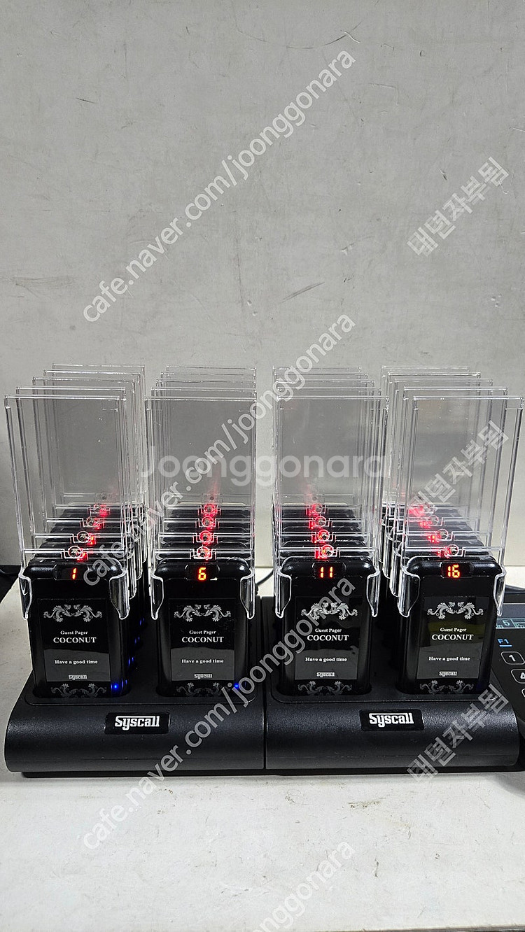 씨스콜 진동벨 GP-200R-20C 세트 팝니다--0
