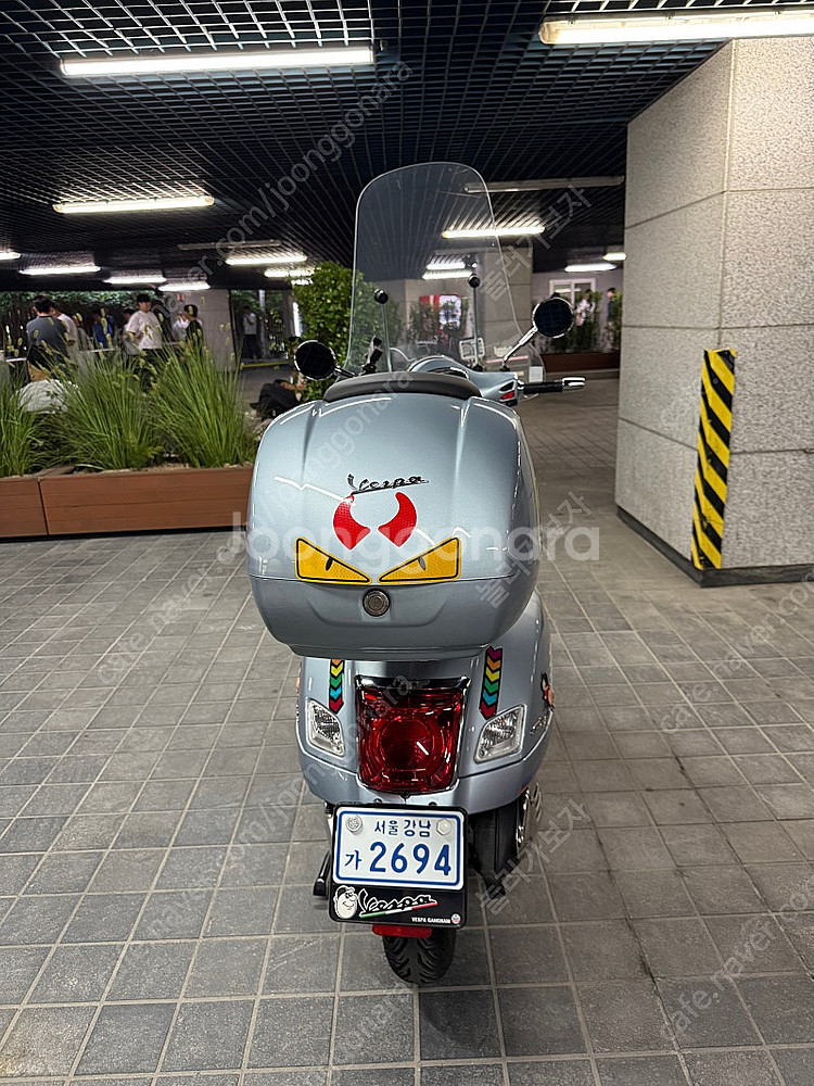 베스파 21년식 Gts300 슈퍼테크팝니다 8000km--4