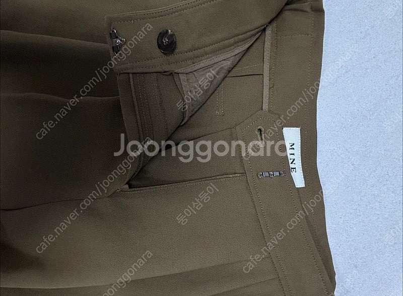 한섬 마인 핀턱 슬랙스 , 한섬팩토리 제품--2