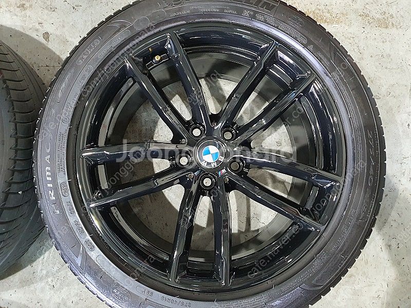 (판매) bmw5시리즈 662m 블랙 18인치 휠타이어...--4