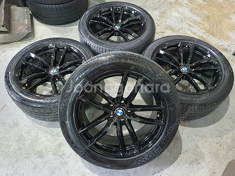 (판매) bmw5시리즈 662m 블랙 18인치 휠타이어...--7