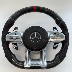벤츠 AMG 브라부스 D컷 핸들