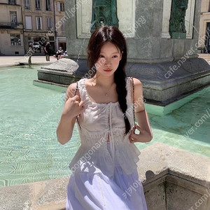 리즈 leeds Mari ribbon smoke blouse 새상품