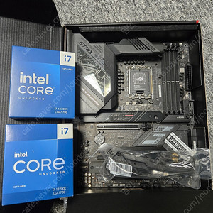 14700K 미개봉, ROG Z690-F 메인보드