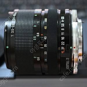 탐론 Tamron 어댑톨 Adaptall SP 24-48 3.5~3.8 수동렌즈(올림푸스 om 마운트)