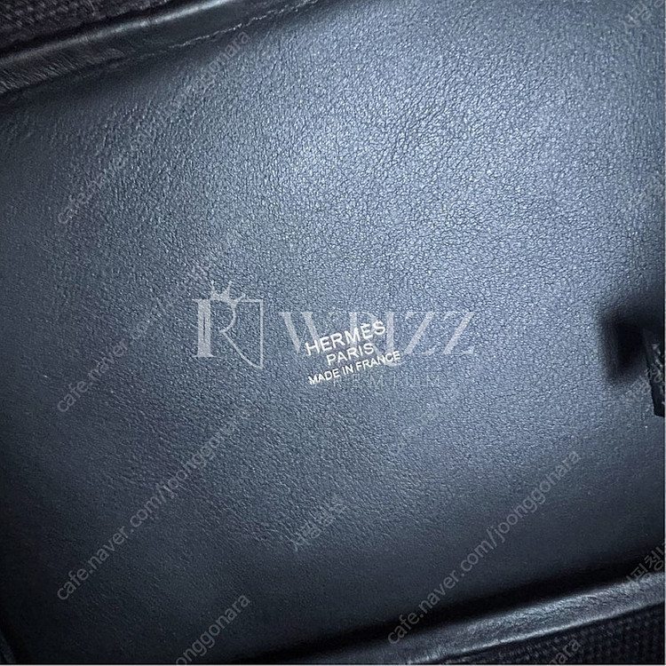 에르메스 피코탄 18 락 포켓 캔버스 블랙/팔라듐 하드웨어 H083189CKAA 이미지