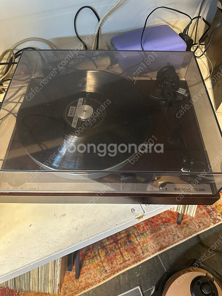 (부산)THORENS TD 320 턴테이블 판매합니다--0