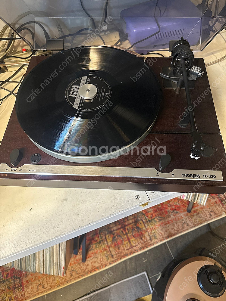 (부산)THORENS TD 320 턴테이블 판매합니다--1