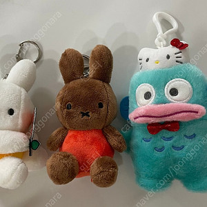 미피키링 2개, 한교동 키티 콜라보 키링