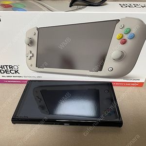 닌텐도 스위치 OLED 본체 + 니트로덱 새제품 택포 안전결제